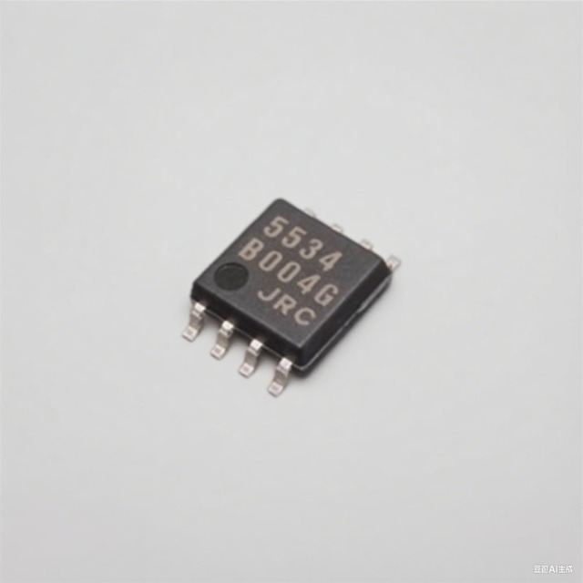 1PC New JRC5534 / NJM5534M Low-Noise Single Op-Amp, SMD DMP-8 for Audio HIFI Diy