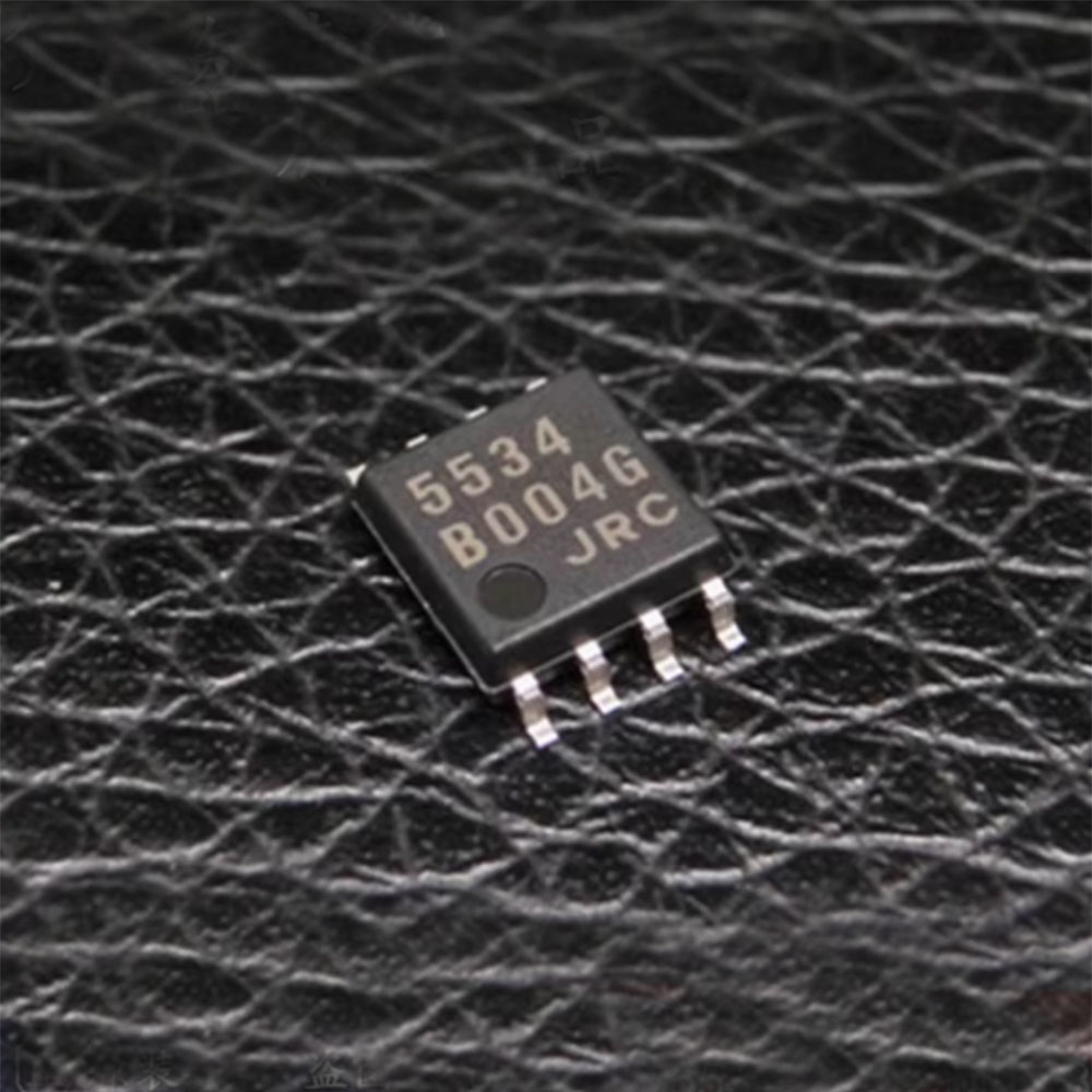 1PC New JRC5534 / NJM5534M Low-Noise Single Op-Amp, SMD DMP-8 for Audio HIFI Diy