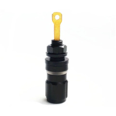 1PC EIZZ High-Quality RCA Connector Teflon EZ-107 Gold-Plated Phono Socket Audio Signal Connector