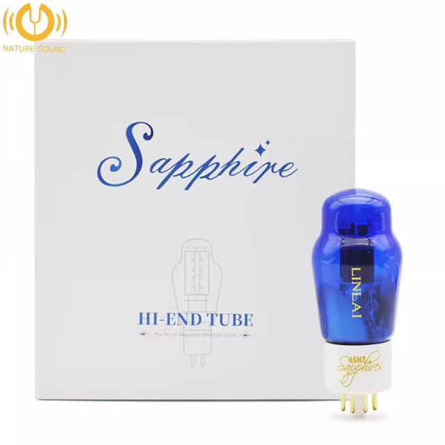 1PC Linlai 6SN7 blue vacuum tube Replace  6SN7/6H8C/6N8P/CV181/5692