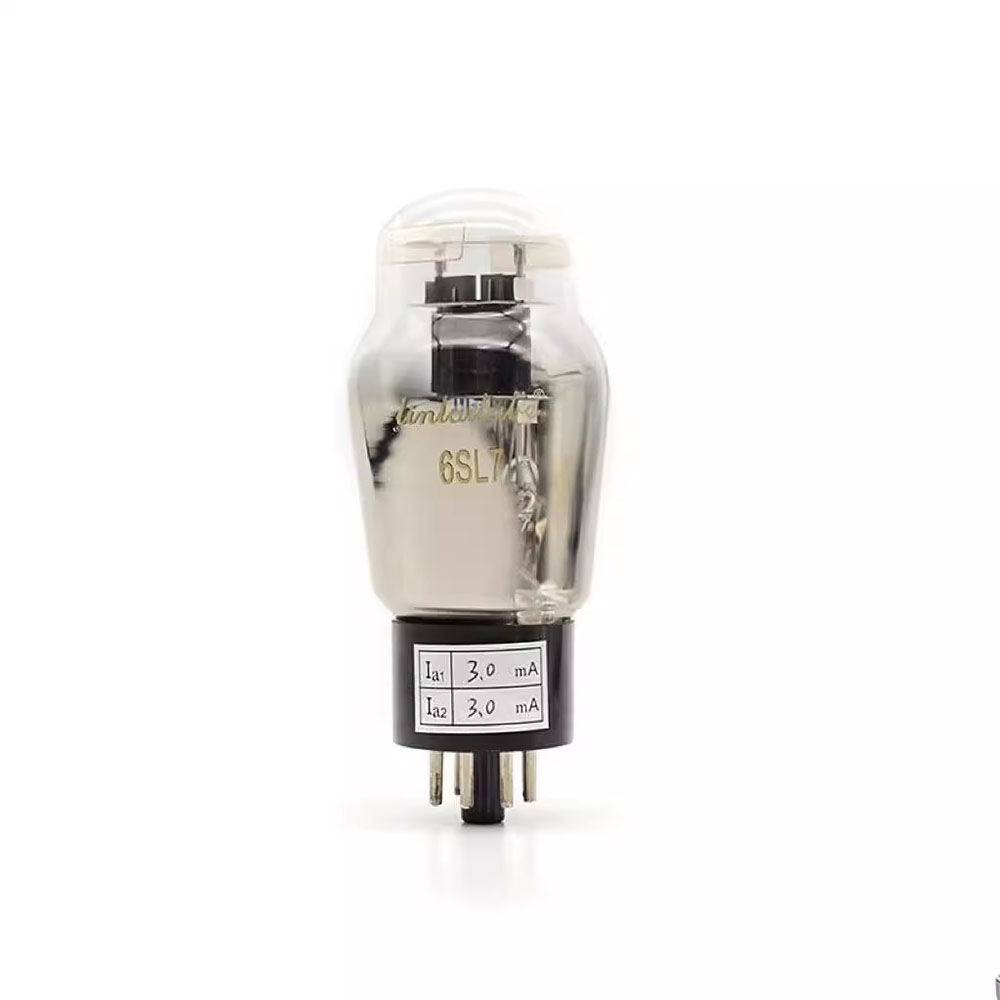 1PC LINLAI 6SL7 HIFI Vacuum Valve Tube For Tube Amp Diy replace 6SL7/6N9P/ECC33