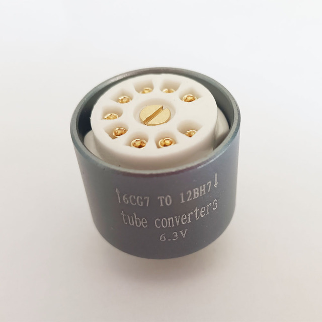 1PC 6CG7 To 12BH7 Vacuum TUBE SOCKET ADAPTER 6CG7 top  To 12BH7