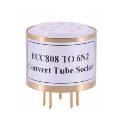 1pc handmade ECC808 to 6N2 Vacuum Tube Socket Adapter