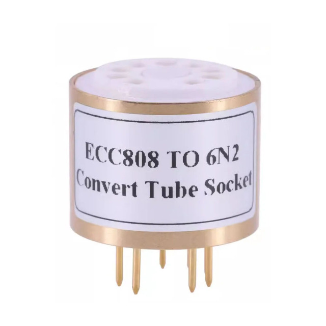 1pc handmade ECC808 to 6N2 Vacuum Tube Socket Adapter