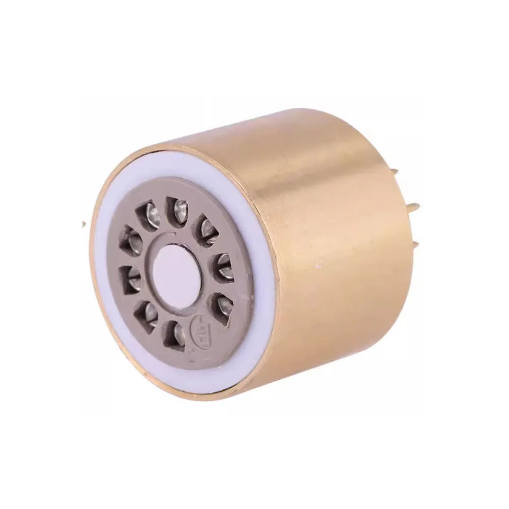 1pc handmade bakelite ECC808 to 6N2 DIY Audio parts Vacuum Tube socket Adapter converter