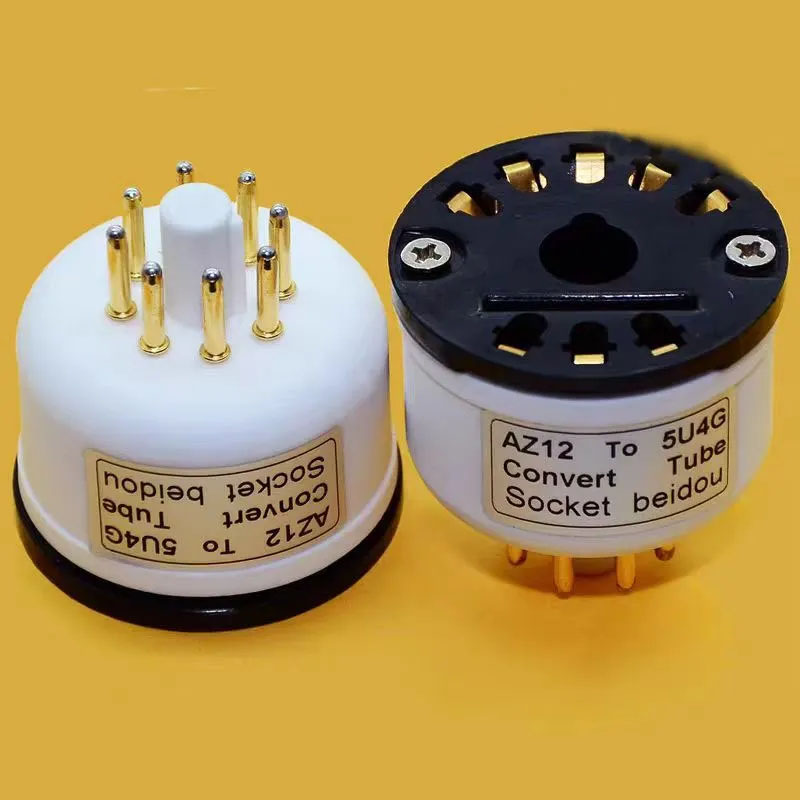 1PC  AZ12 TO 5U4G AZ12 to GZ34 5AR4 5Z3P  Vacuum TUBE SOCKET ADAPTER