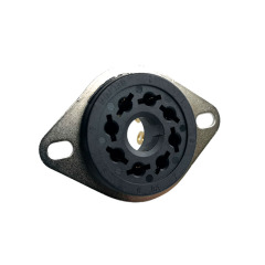 1PC BELTON Bakelite Gold-Plated 4-Pin Tube Socket Turret Terminal Compatible with 300B, 2A3, 811, 274A Tubes