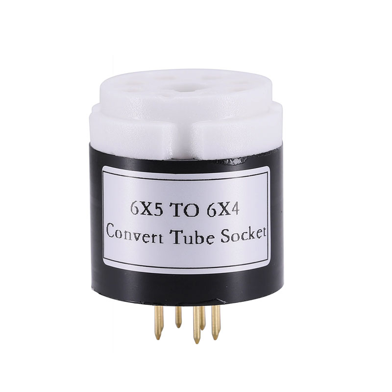 1pc handmade 6X5 TO 6X4  Vacuum Tube Socket Adapter for tube amplifier