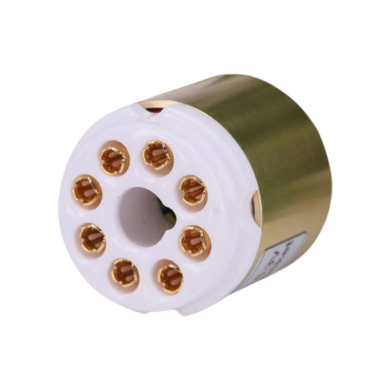 1pc 6SN7 TO 5687 6.3V Vacuum Tube Socket Adapter for tube amplifier ceramic  socket inside