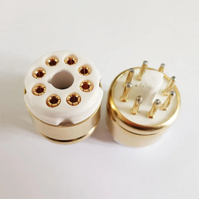 1PC EL34 to 7591 Vacuum Tube Socket Adapter 6L6 to 7591