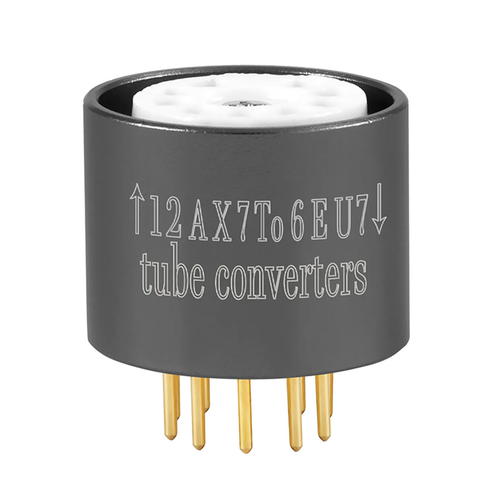 1PC 12AX7  to 6EU7 DIY Audio Amplifier Vacuum Tube Convert Socket Adapter