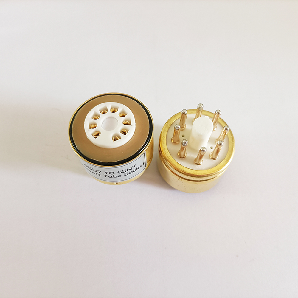 1PC 6GU7 to 6SN7 vacuum tube adapter socket converter