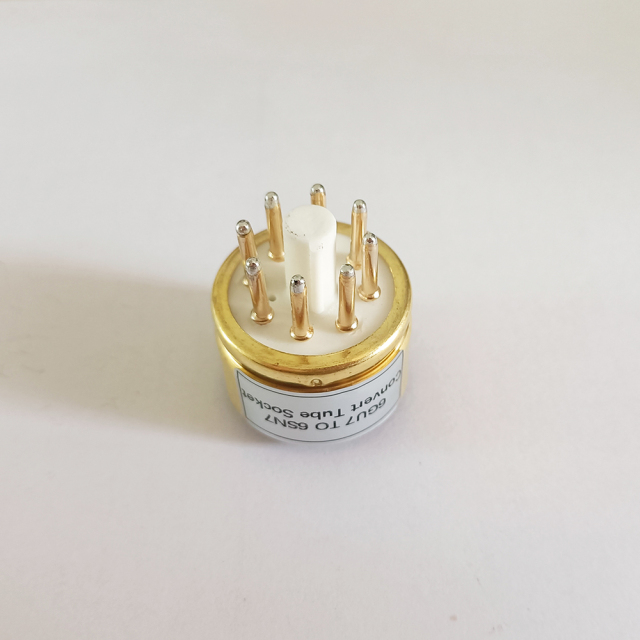 1PC 6GU7 to 6SN7 vacuum tube adapter socket converter