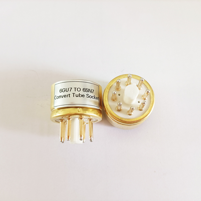 1PC 6GU7 to 6SN7 vacuum tube adapter socket converter