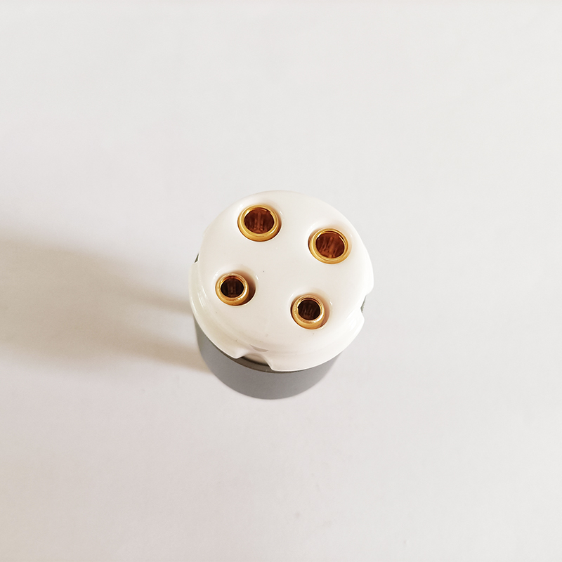 1pc Handmade UX4 to B4 4pin to 5pin Vacuum Tube socket Adapter