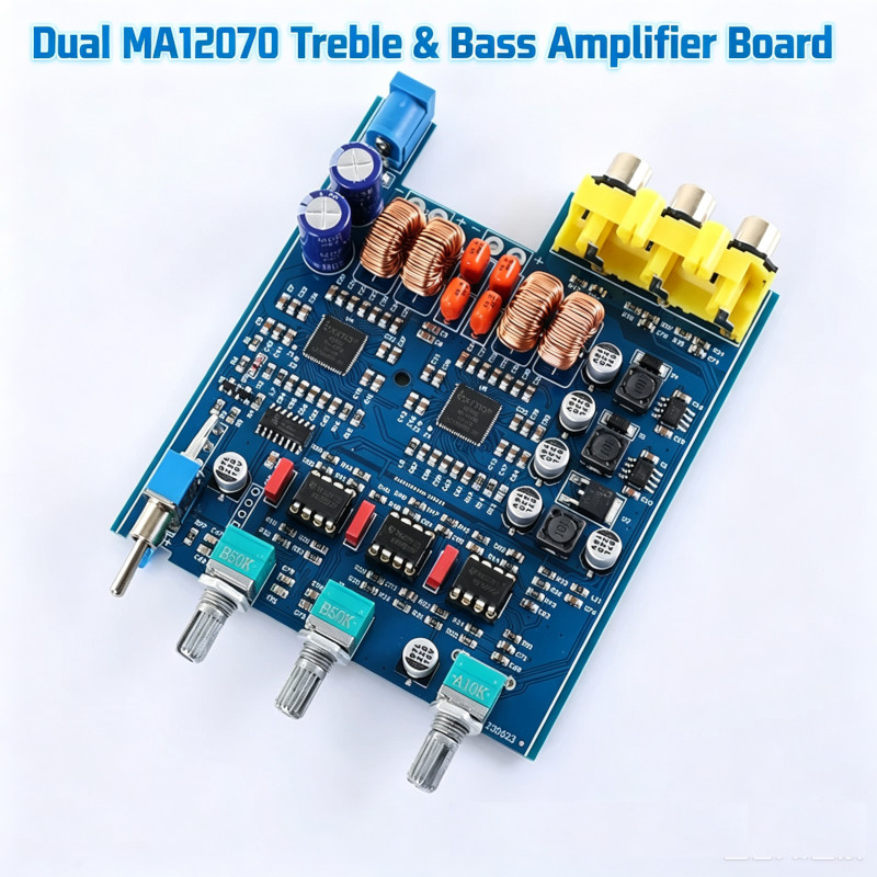 Dual 160W Output Power MA12070 Digital Amplifier with 19V 3.42A adapter