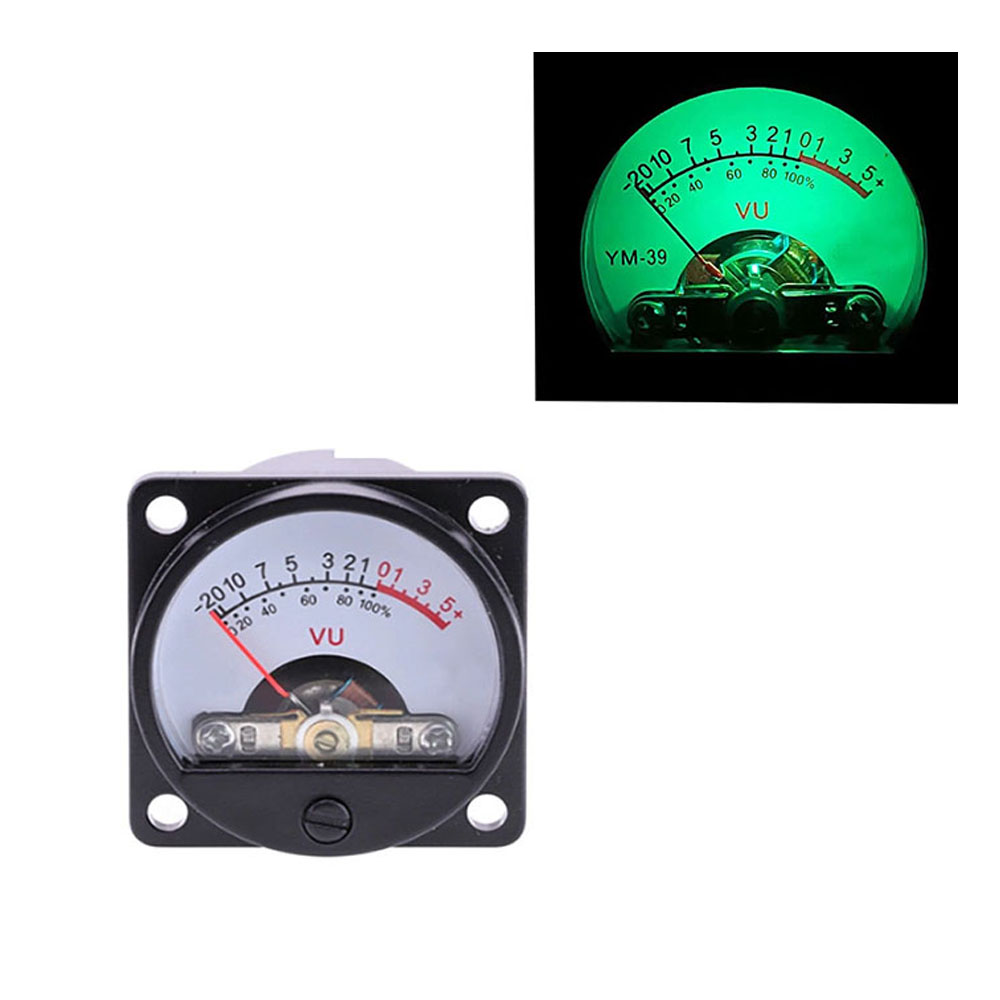 1PC 35mm Panel VU Meter 500VU with Backlight for tube amplifier