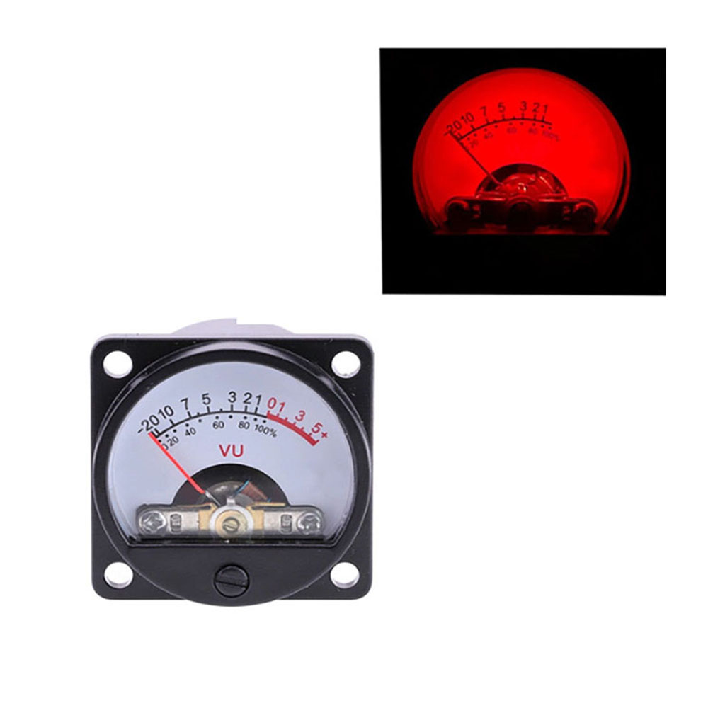 1PC 35mm Panel VU Meter 500VU with Backlight for tube amplifier