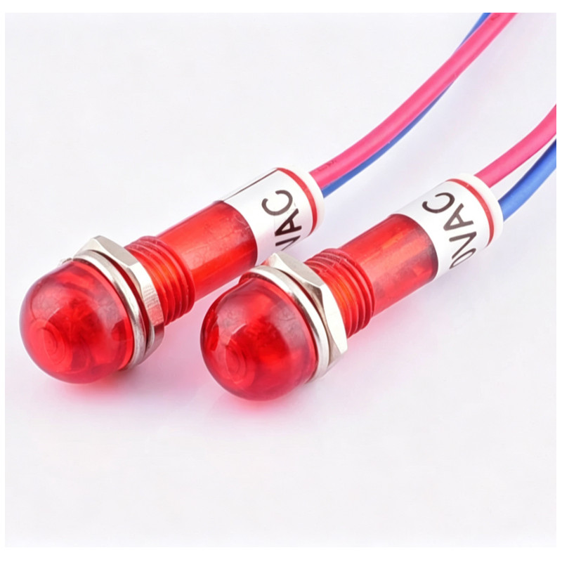 100 pcs 12V 24V tube radio dial indication Lamp Light Bulb LED power light