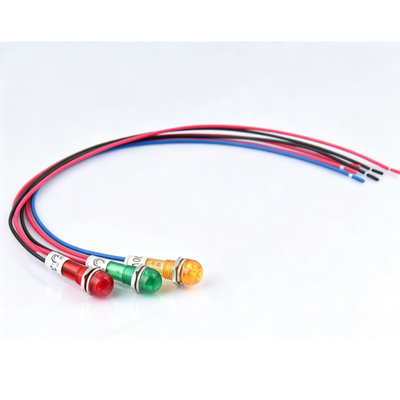 100 pcs 12V 24V tube radio dial indication Lamp Light Bulb LED power light