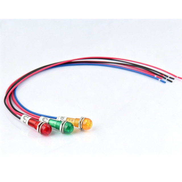 100 pcs 12V 24V tube radio dial indication Lamp Light Bulb LED power light