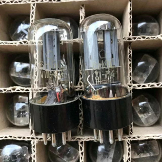 New old stock Brand‑New Soviet 6H8C Vacuum Tube Direct Replacement for 6N8P / 5692 / 6SN7 / ECC33 / CV181, Audio Amplifier Upgrade Tube