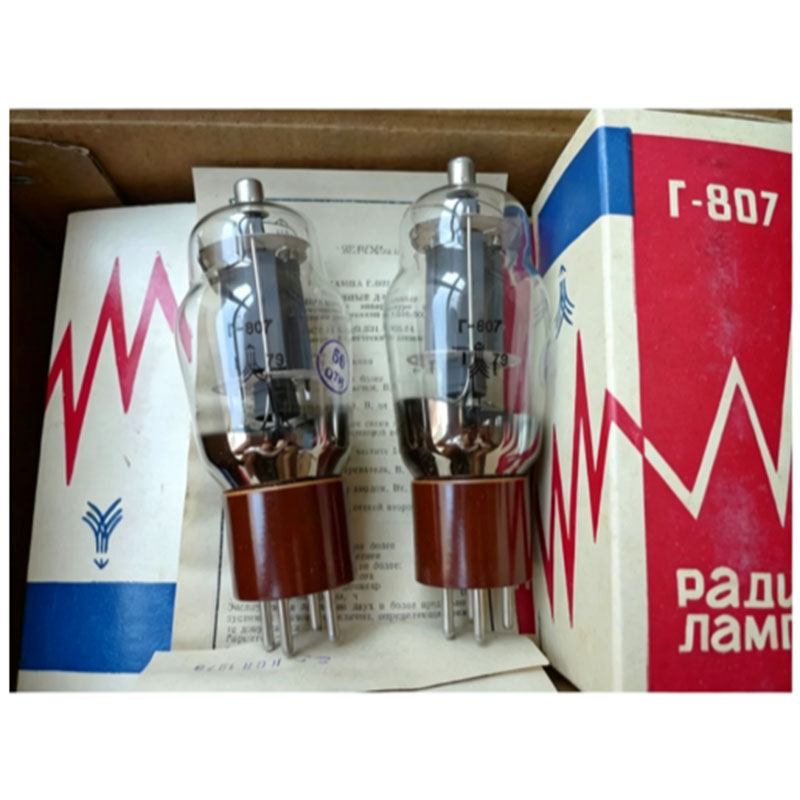New old stock Soviet 807 Upgrade‑Replacement for FU‑7 Brand‑New Premium Hi‑Fi Vacuum Tube