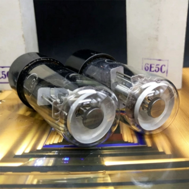 1PC Soviet 6E5C / 6E5 Magic Eye Indicator Tube New Old Stock in Original Box High Brightness Durable