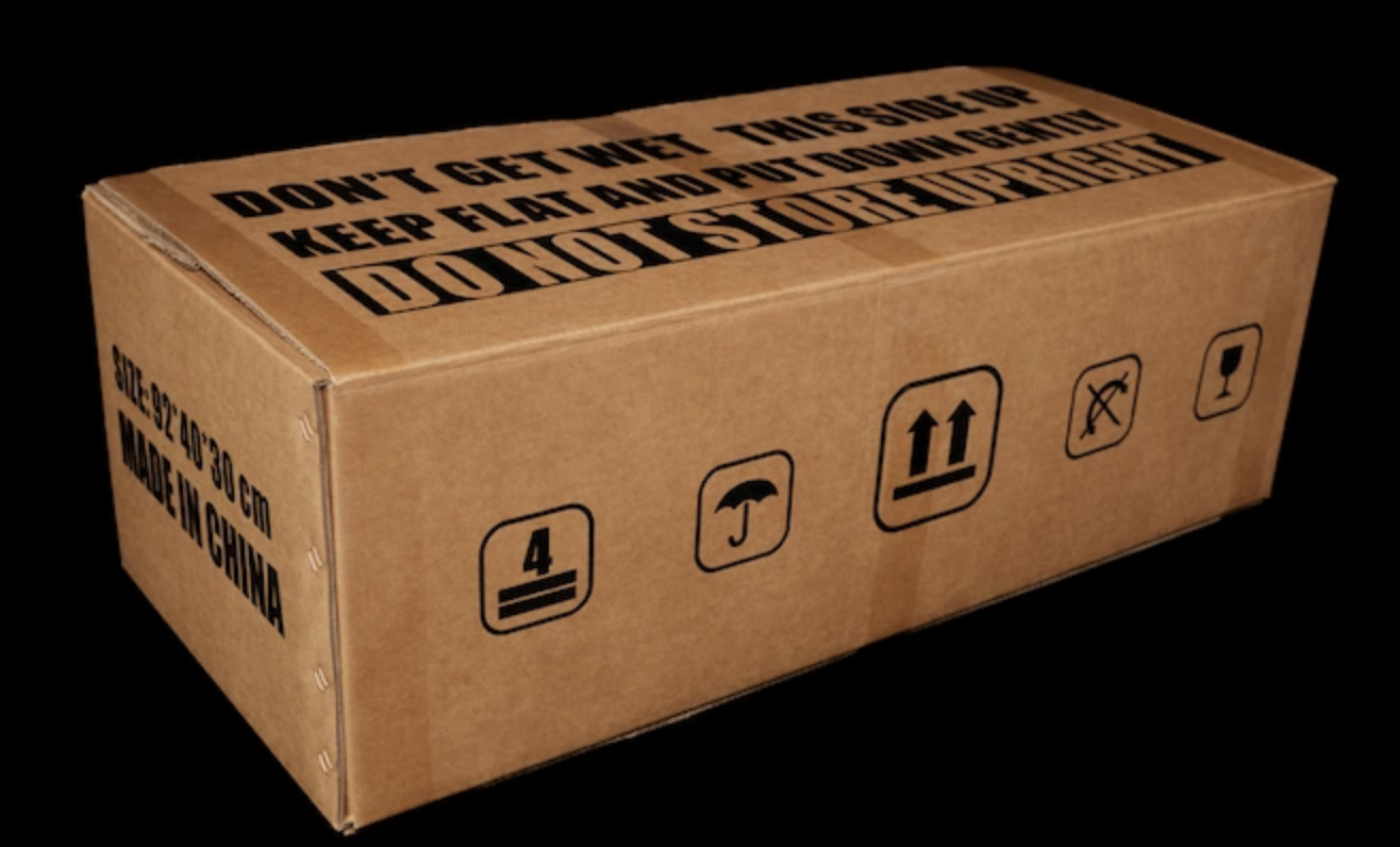 JAMSAE discreet plain brown box packaging