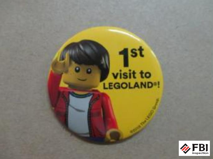 Visitor badge inspection