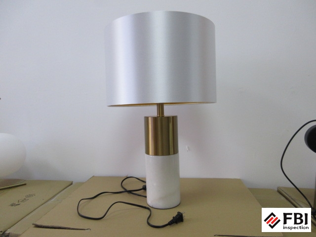 Table lamp inspection
