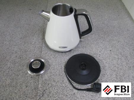 Electric kettle inspection