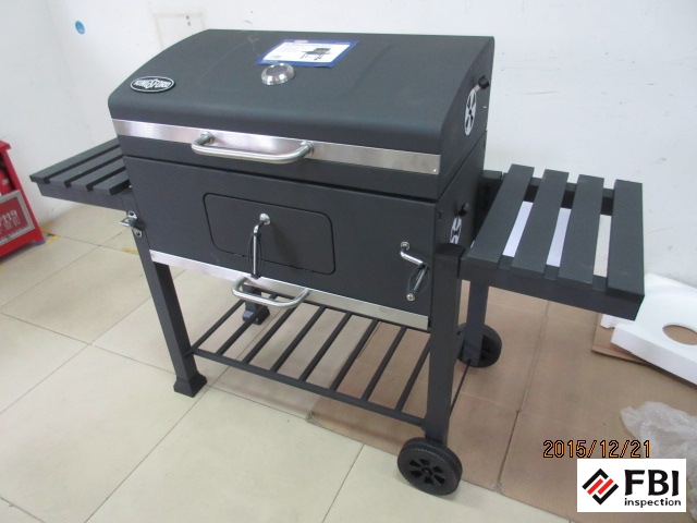 Gas barbecue pits inspection