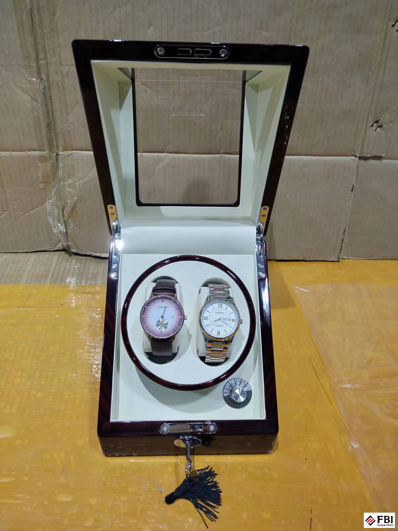 Automatic Watch winder inspection