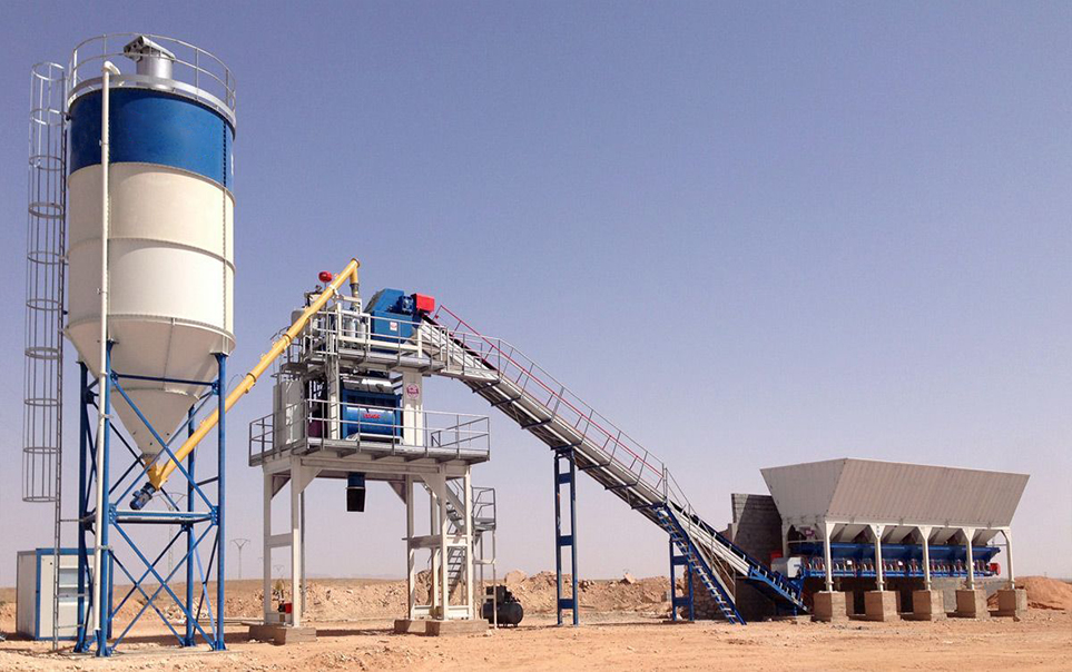 SHS25 Stationary Concrete Batching Plant