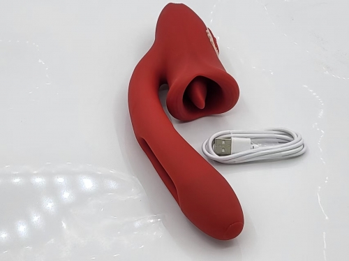 Bite mouth elbow vibrator