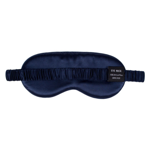 Solid Color Pure Silk Eye Mask