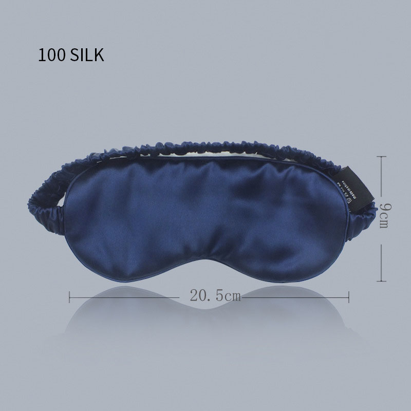 22 M/M Solid Color Silk Eye Mask