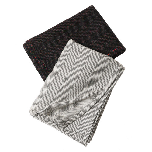 Herringbone Wool Blanket