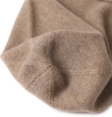 Slouchy Knit Cashmere Beanie