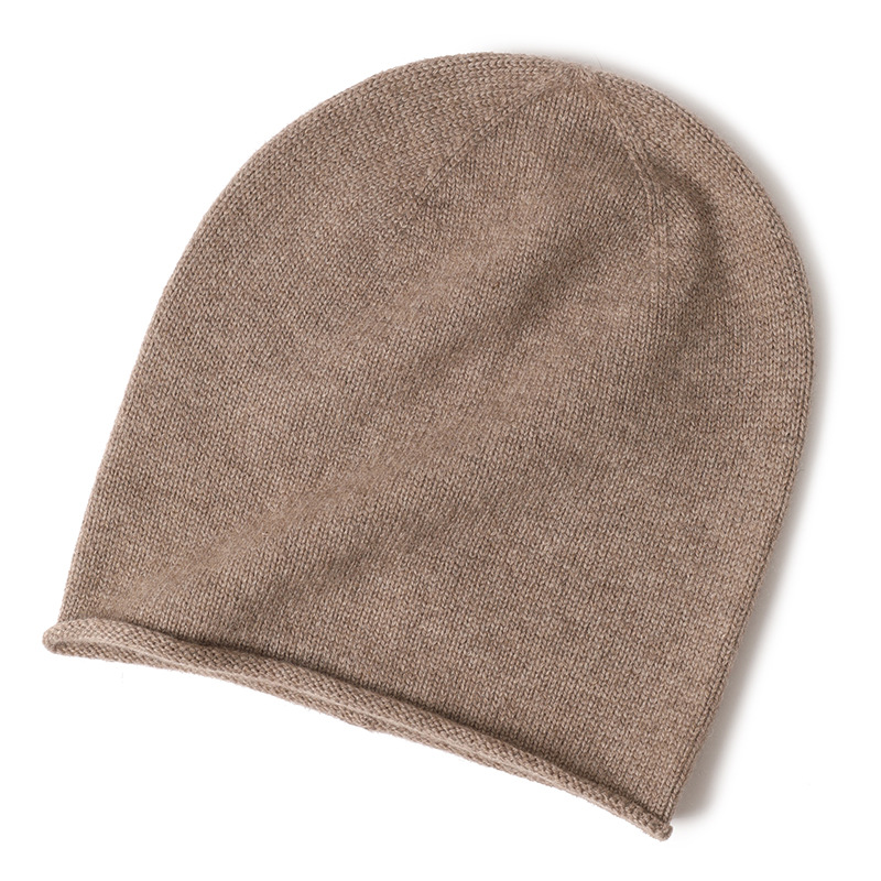 Slouchy Knit Cashmere Beanie