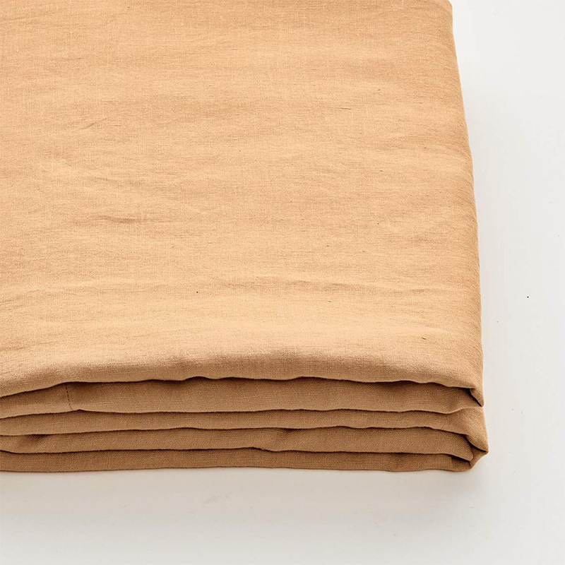 Solid Color Pure Linen Sheet Set
