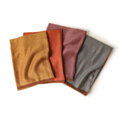 Double-Side Satin Cashmere Shawl