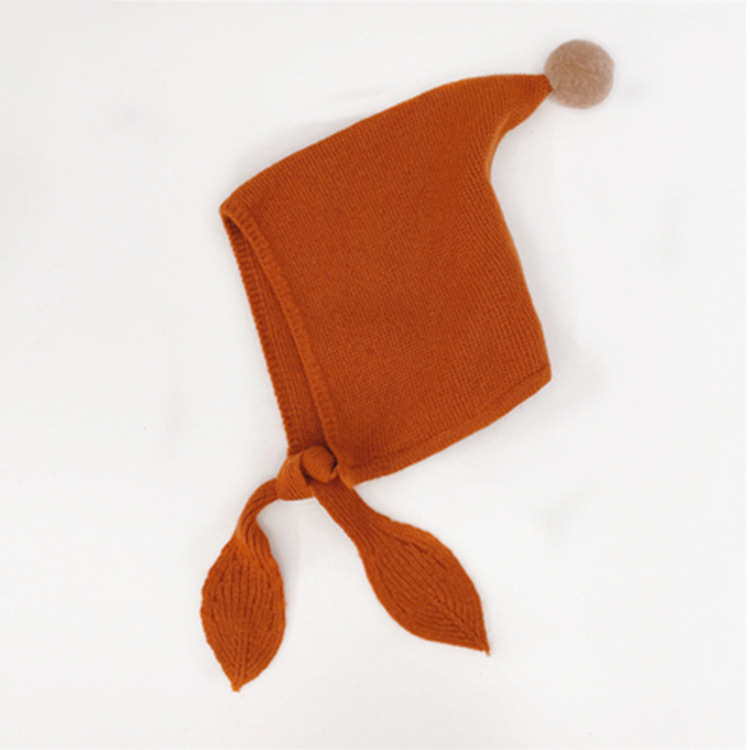 Slouchy Bonnet with Pom Pom for Kids