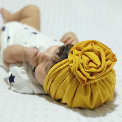 Flower Turban Hat for Infants