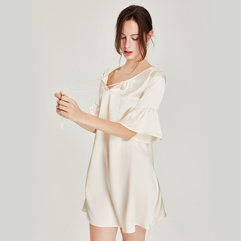 Flounce T-Shirt Night Dress