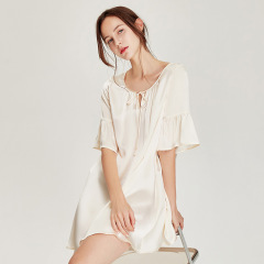 Flounce T-Shirt Night Dress