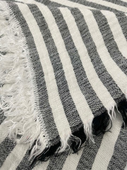 Striped Hemp Blanket
