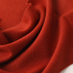 Solid Color Cashmere Scarf with Tassels