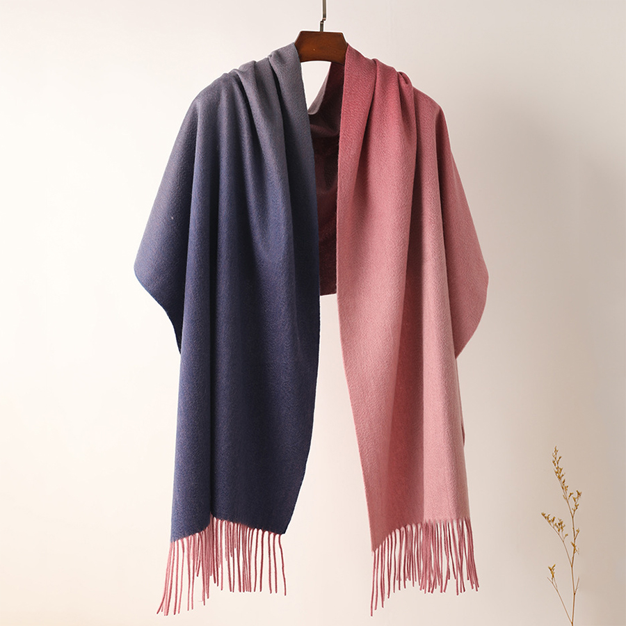 Gradient Cashmere Shawl